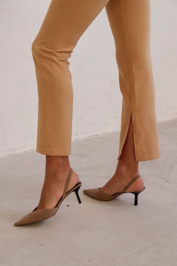 11177 Брюки песочные на невысокий рост - Martichelli фото 10