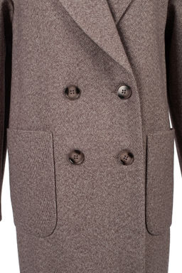 01-12229 Пальто женское демисезонное (пояс) - El podio фото 7