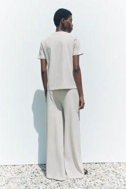HEAVY COTTON T-SHIRT - Zara фото 5