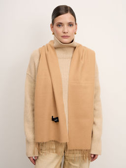 Шарф из кашемира 12219n кэмел