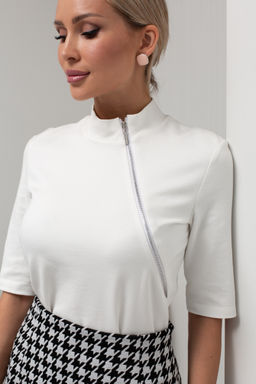 VALENTINA Водолазка с коротким рукавом Джус №2  фото 3