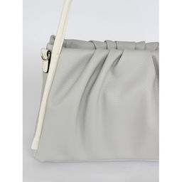 Сумка женская искусственная кожа ADEL-309, 1 отд/плеч рем, серый/беж св флотер 259820 - Adelia фото 4