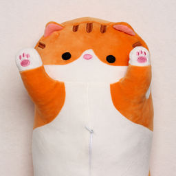 Мягкая игрушка Котик с пледом, 65 см, цвет рыжий - Simaland фото 4