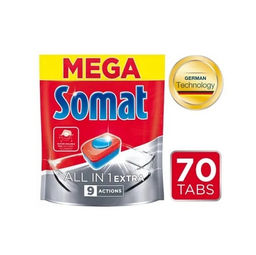 СОМАТтаблетки д/посудомоечных машин Все-В-1 ( 70шт)