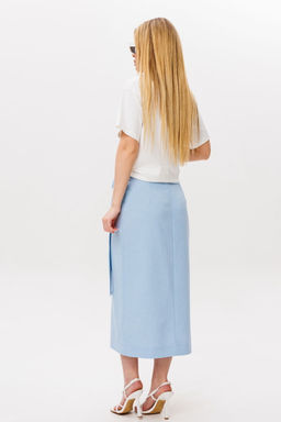 Юбка AmberA 1122 голубой фото 2