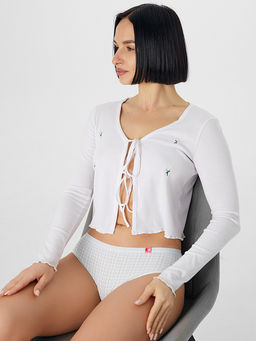 Цена за 2 штуки! Трусы классические женские голубые в клетку - Mark formelle фото 7