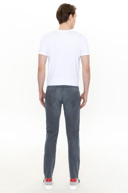 Erkek Gri Jean Pantolon