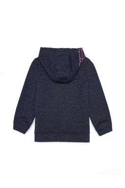 Темно-синяя толстовка для девочек - U.s. polo assn фото 2