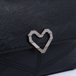 Сумка-клатч на магните, длинный ремень, цвет чёрный - Simaland фото 4