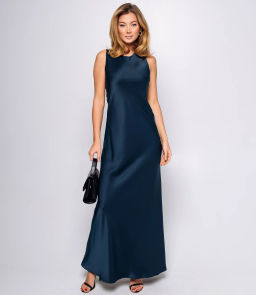 Платье #ОКТ095014, морская волна