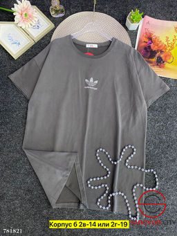 Повседневная однотонная футболка - Bruno фото 5