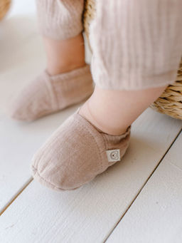 Пинетки муслиновые Латте 0+ - Bungly фото 5