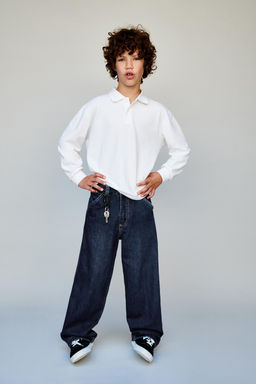 SKATER STRAIGHT LEG JEANS - Zara фото 6