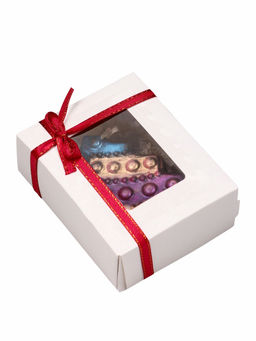 Шоколадная фигурка Пряничная елочка, кондитерская глазурь, 80 г