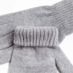 Перчатки детские, цвет серый, размер 17 (11-12 лет) - Rossini фото 3