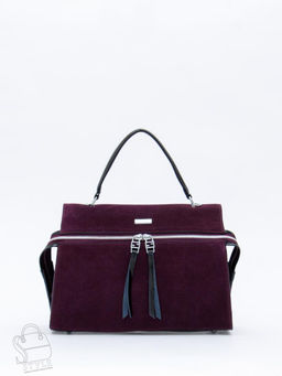 Сумка женская кожаная 9675MSS purple Velina Fabbiano-Safenta в Новосибирске