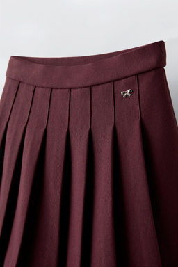 BOX PLEAT SKIRT - Zara фото 10
