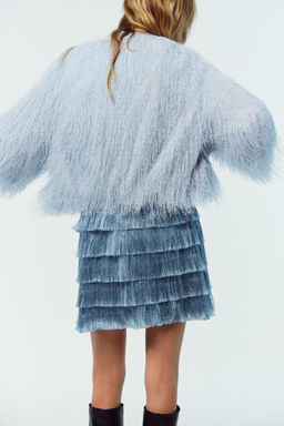 FRINGED JACKET - Zara фото 3