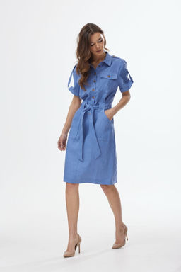 Платье Golden Valley 4921S-Р голубой фото 3