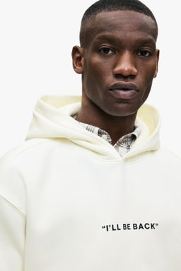 Sudadera estampada con capucha Loose Fit - H&m фото 12