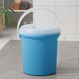 Ведро с крышкой, 20 л, d=30 см, h=34.5 см, МИКС