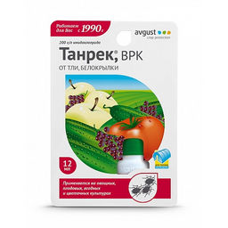Танрек (12мл) ср-во от тли, белокрылки, яблонного цветоеда, цикадок, трипсов