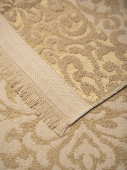 Махровое полотенце Вензеля цвет золото,100% хлопок, 50х80см - New star фото 3