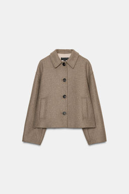 SHORT WOOL COAT - Zara фото 8