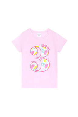 Футболка с круглым вырезом Магнолия для девочек Неожиданная скидка в корзине - U.s. polo assn фото 2