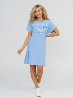 876 Платье "Голубой"