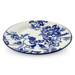 Тарелка плоская круглая 17,5 см, Аура фарфор, арт. т7-2500