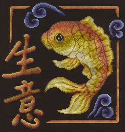 Набор для вышивания PANNA Иероглиф I-1160 Бизнес 25 х 25 см