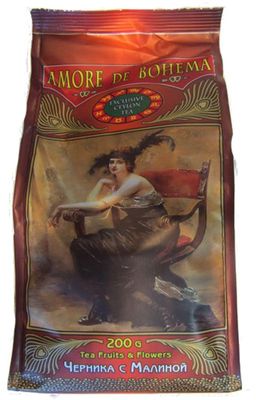 Amore De Bohema. Черника с малиной 200 гр. мягкая упаковка