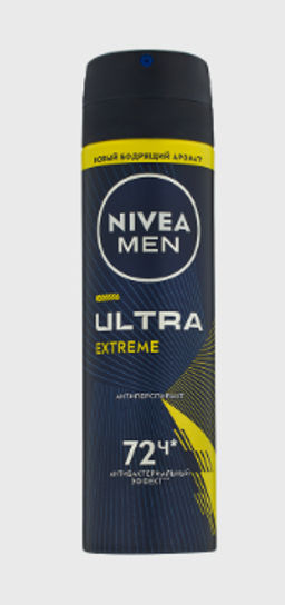 NIVEA део-спрей Муж 150мл Ultra Extreme
