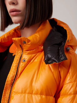 Куртка женская 1241122005 orange/black - Eleganzza фото 6