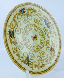 Тарелка обеденная Lefard Monogram 25 см стекло  фото 5