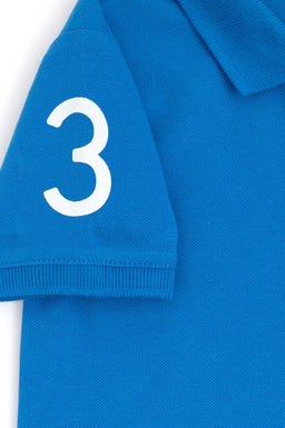 Футболка-поло U.S. Polo Assn Saks для мальчиков хлопок  фото 8