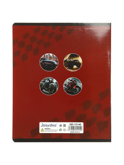 Комплект 12 тетрадей, 48 листов, клетка, 60гр, 4 вида, Автомото,софтач с выборочным уф-лаком   10968