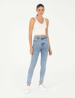 A__k Mavi Skinny Fit Jean Pantolon