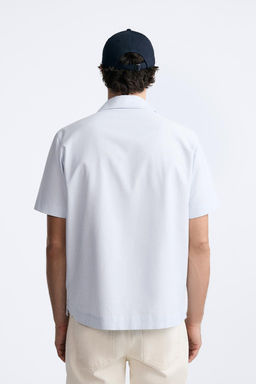 STRIPED OXFORD SHIRT - Zara фото 3