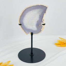 Срез Агата на подставке