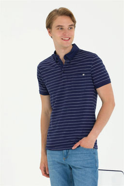 Мужская темно-синяя футболка - U.s. polo assn фото 10