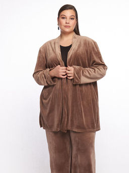 Костюм велюровый KO11311BEG18