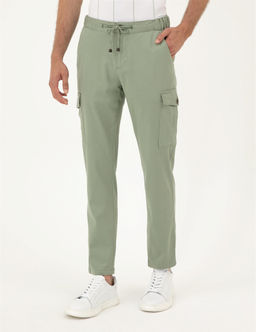 Ye_il Regular Fit Kanvas Pantolon - Pierre cardin фото 2