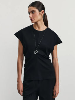 Топ с драпировкой на талии / Zarina