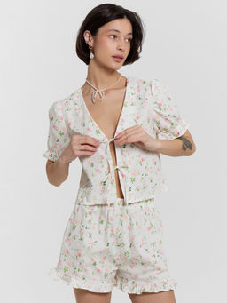 КОМПЛЕКТ ЖЕНСКИЙ (ЖАКЕТ, ШОРТЫ)