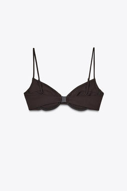 UNDERWIRED BIKINI TOP - Zara фото 5