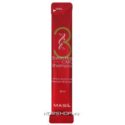 Шампунь для волос с аминокислотами 3 Salon Care CMC Shampoo Масил/Masil, Корея, 8 мл