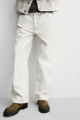 LIMITED EDITION WAXED TROUSERS - Zara фото 5