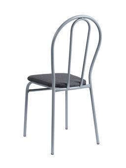 Стул для кухни разборный «Титан», обивка рогожка, цвет титан/серый